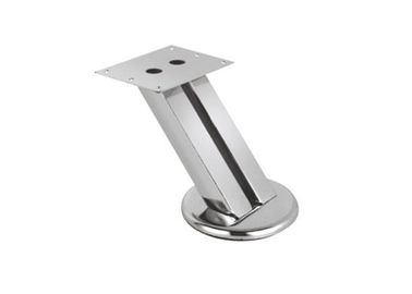 metal furniture fittings Metal Sofa Legs square shape chrome plate